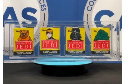  Graded Sealed Return of the Jedi Card Packs