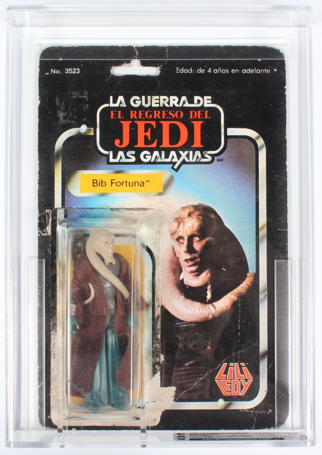 action figure cardback