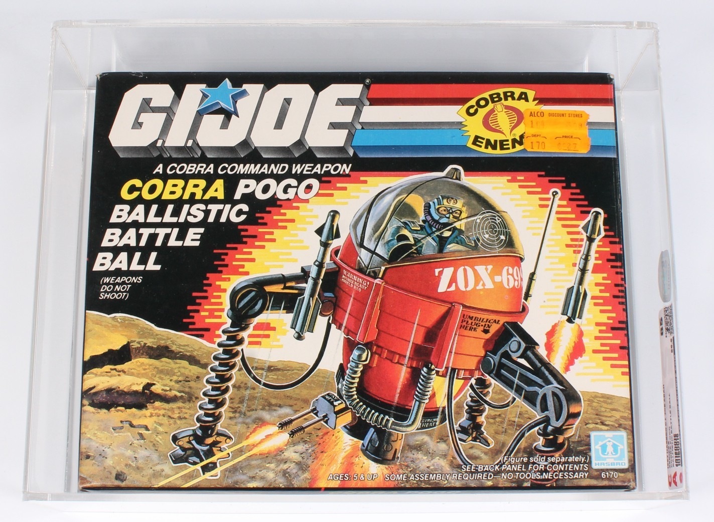 GI Joe 1987 COBRA POGO Missile 