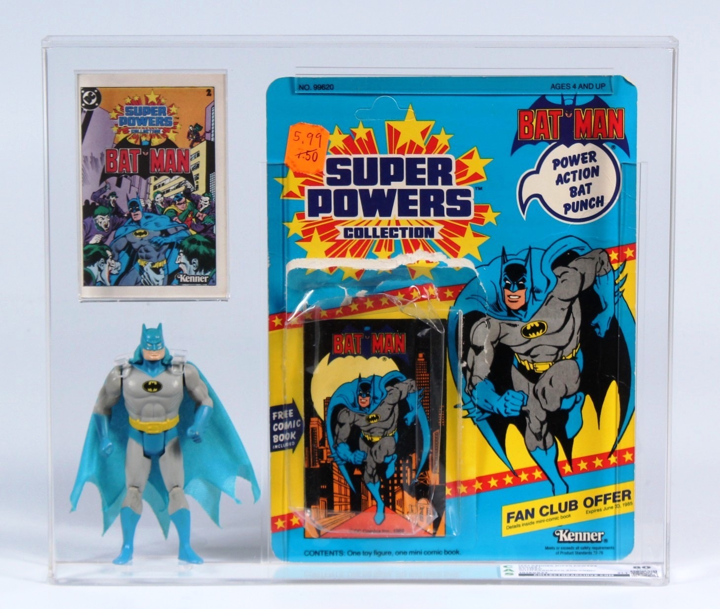 Custom Carded Super Powers Estrela Batman Read Description 