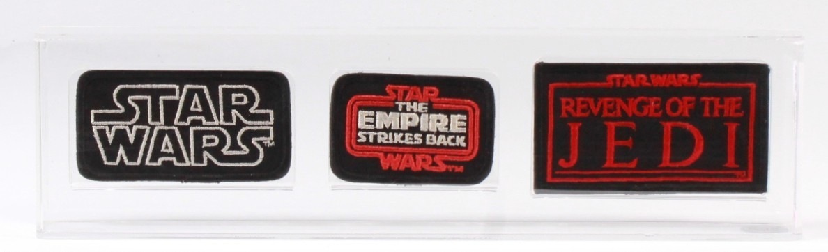 CUSTOM 1980s Star Wars Fan Club 3pc Embroidered Multi-color Patch  Collection - Star Wars, Empire Strikes Back, Revenge of the Jedi
