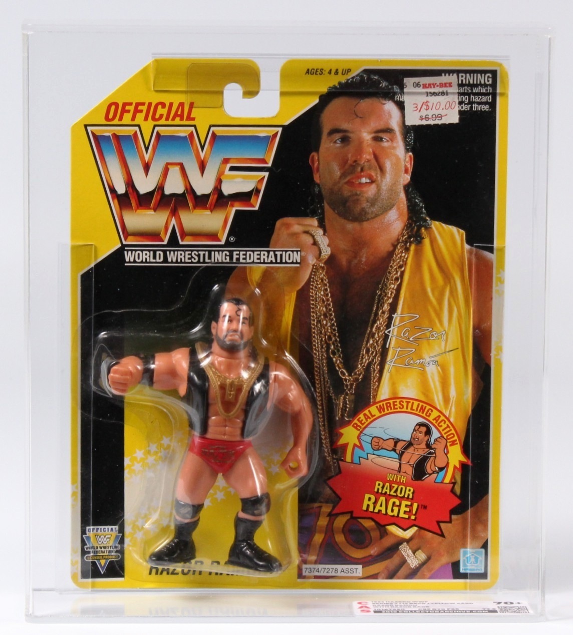 1993 Hasbro WWF Carded Action Figure - Razor Ramon