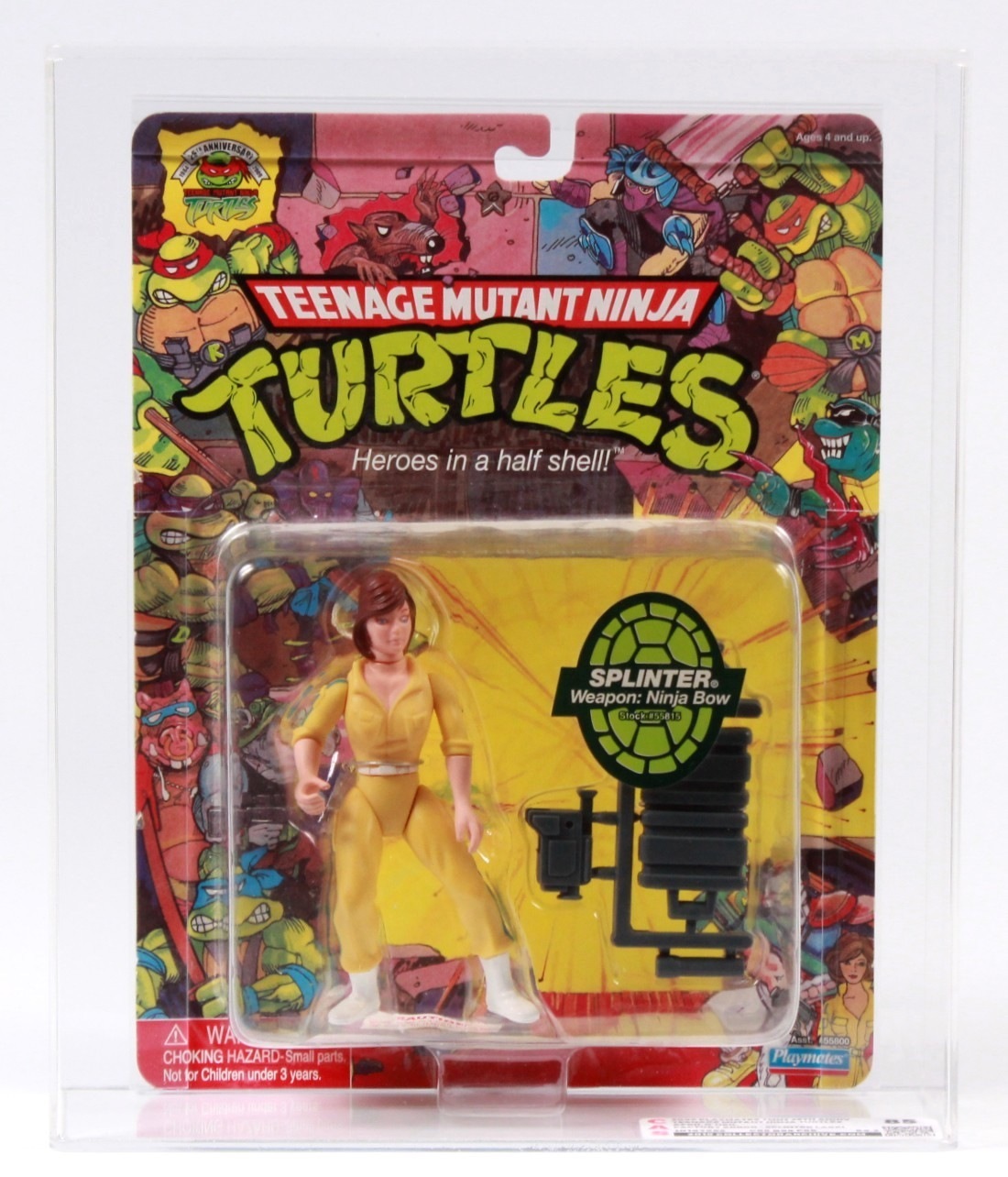 2008 Playmates Teenage Mutant Ninja Turtles 25th Anniversary Carded ...