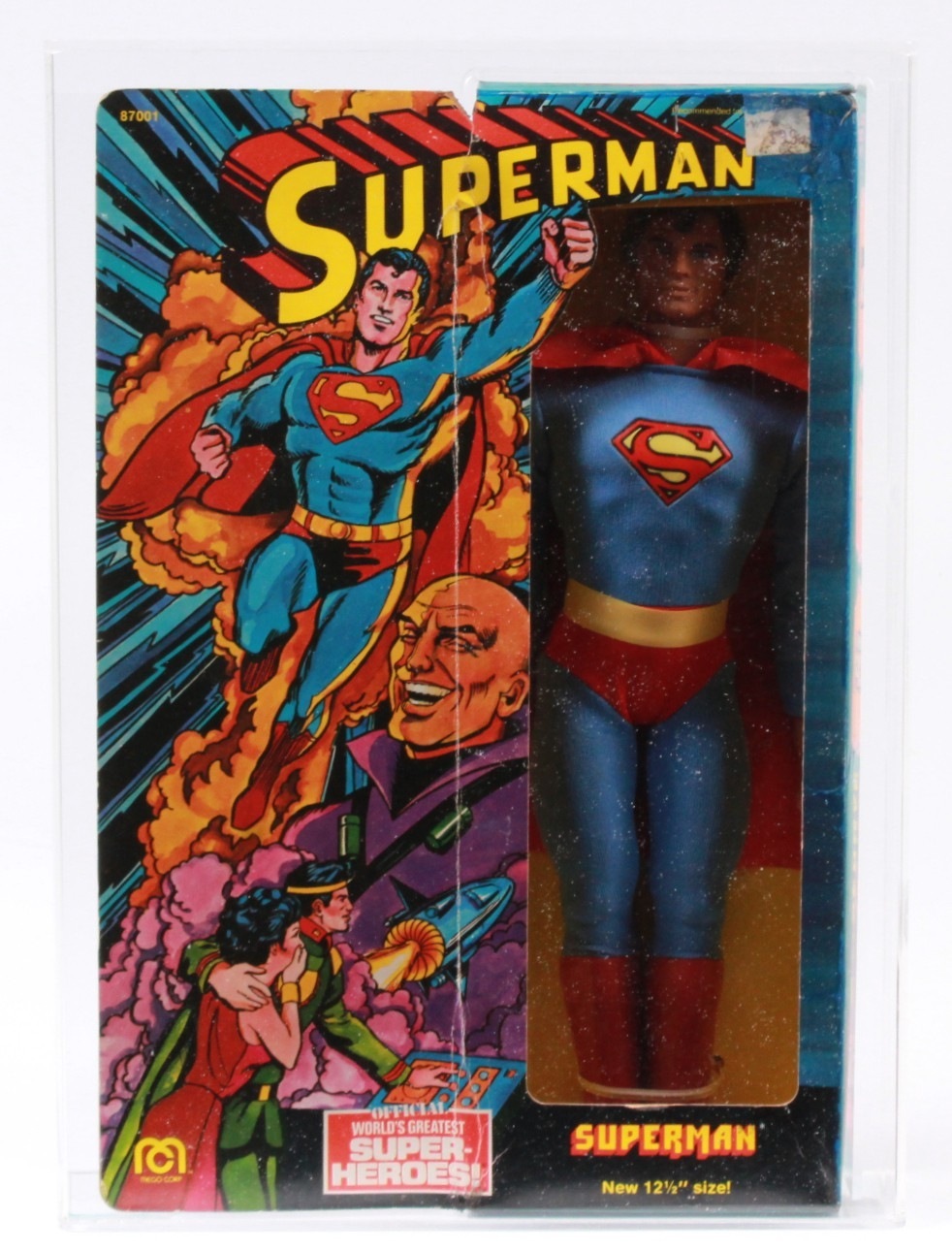 1977 Mego 12 Inch Series Boxed Action Figure - Superman