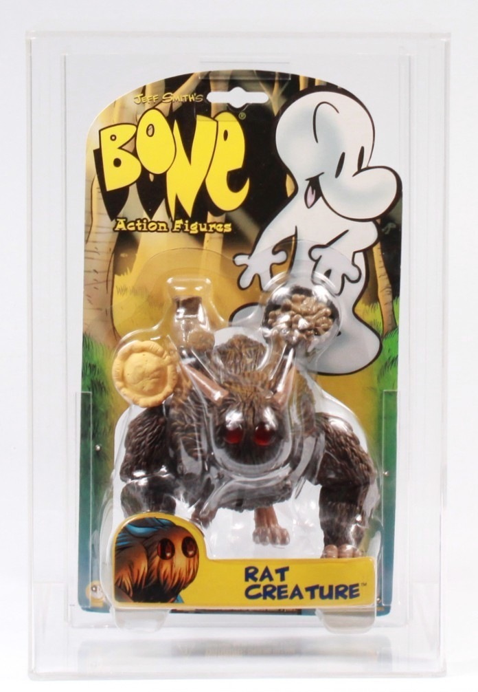 1998 ReSaurus Jeff Smiths Bone Action Figures Rat Creature Brown Fur 