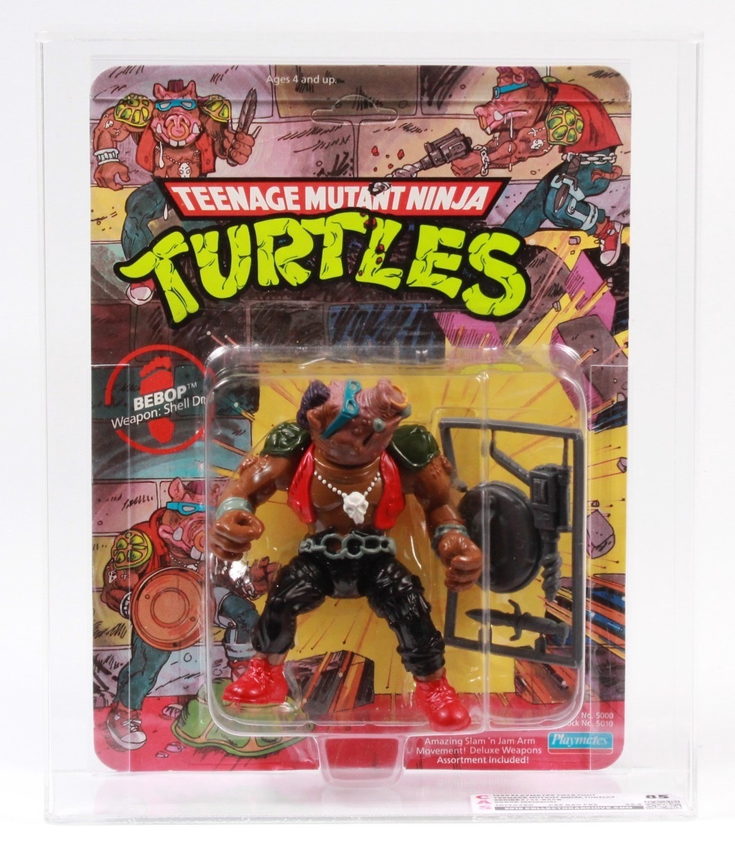 1990 Playmates Teenage Mutant Ninja Turtles Carded Action Figure