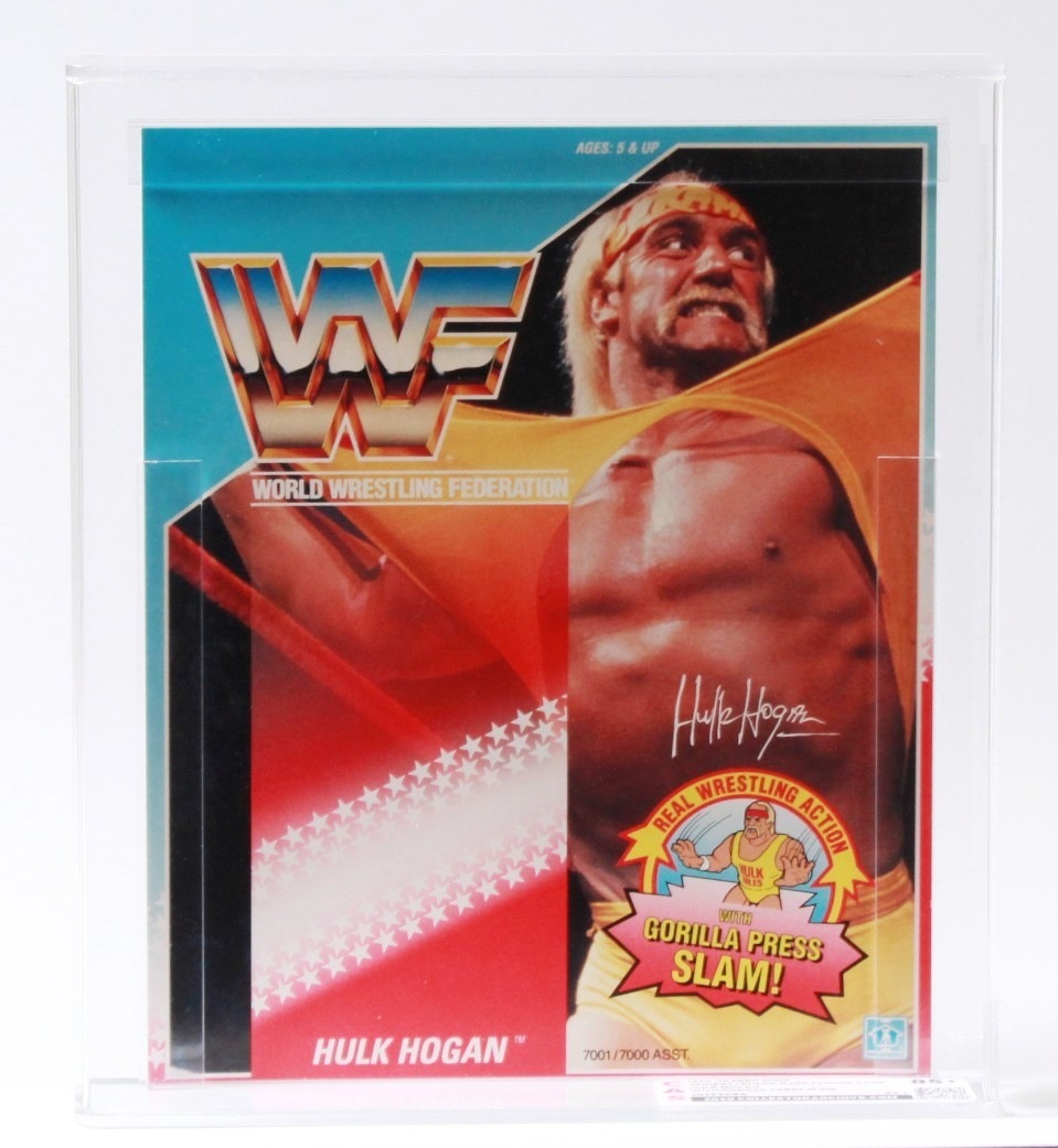 1990 Hasbro WWF Proof Card - Hulk Hogan