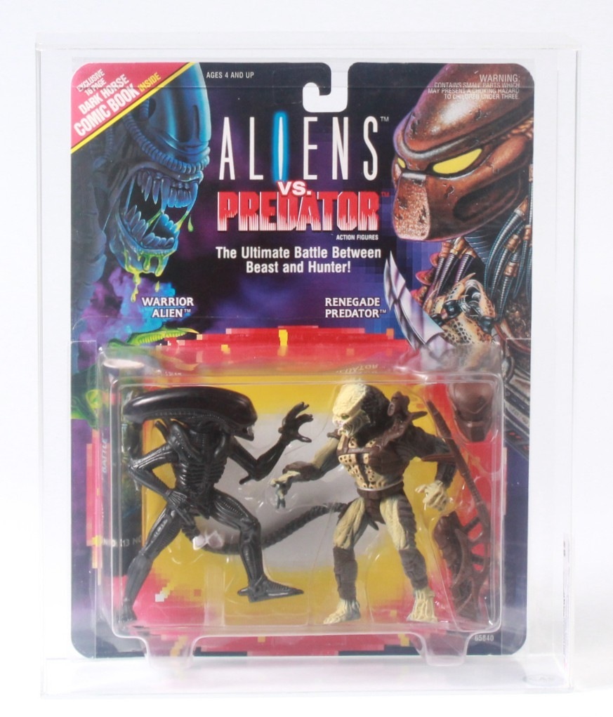 1993 Kenner Aliens vs Predator Carded Action Figure - Warrior Alien ...