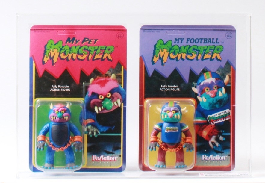 CUSTOM 2019 Super 7 2pc Carded Action Figures - My Pet Monster