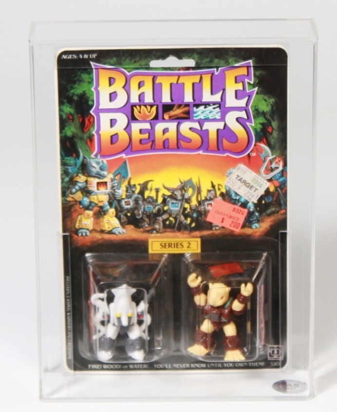 1987 Hasbro Battle Beasts Carded Action Figure 2-Pack - Cutthroat ...