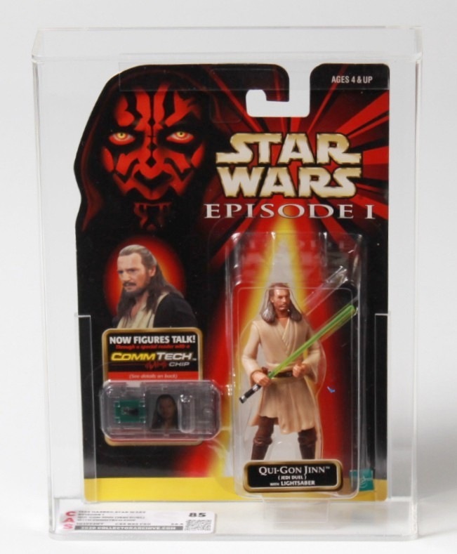 1999 Hasbro Star Wars EP1 Carded Action Figure - Qui-Gon Jinn (Jedi ...