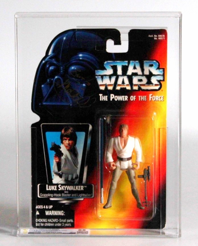 CUSTOM 1995 Kenner Star Wars POTF II Carded Action Figure - Luke