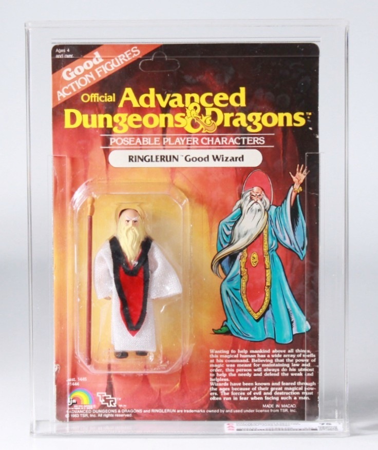 1983 LJN Advanced Dungeons and Dragons Carded Action Figure Ringlerun