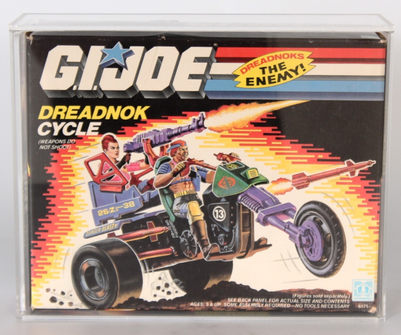 1987 Hasbro G.I. Joe Boxed Vehicle - Dreadnok Cycle