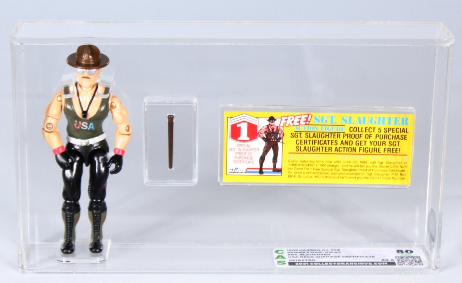 Gi joe mail clearance away