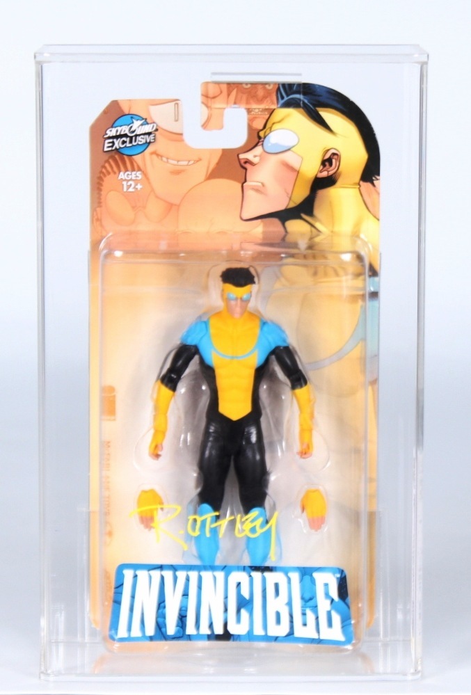 CUSTOM 2017 McFarlane Toys Carded Action Figure - Invincible Megabox  (Signed by Ryan Ottley)