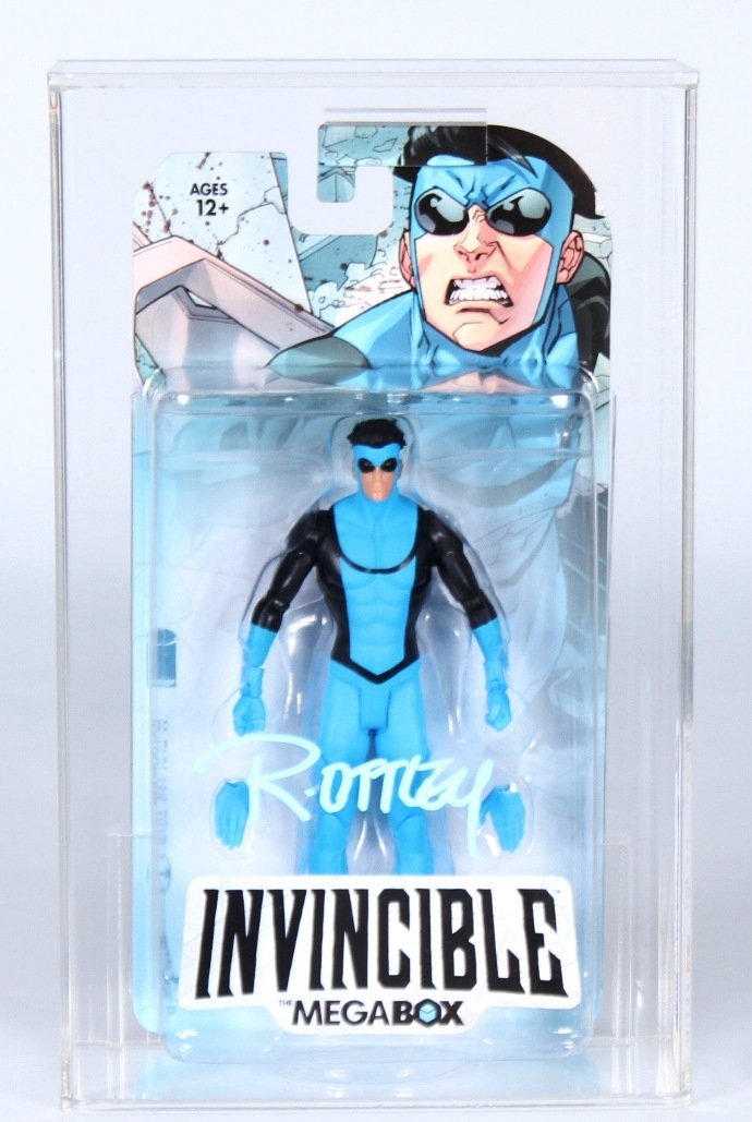 CUSTOM 2017 McFarlane Toys Carded Action Figure - Invincible Megabox  (Signed by Ryan Ottley)