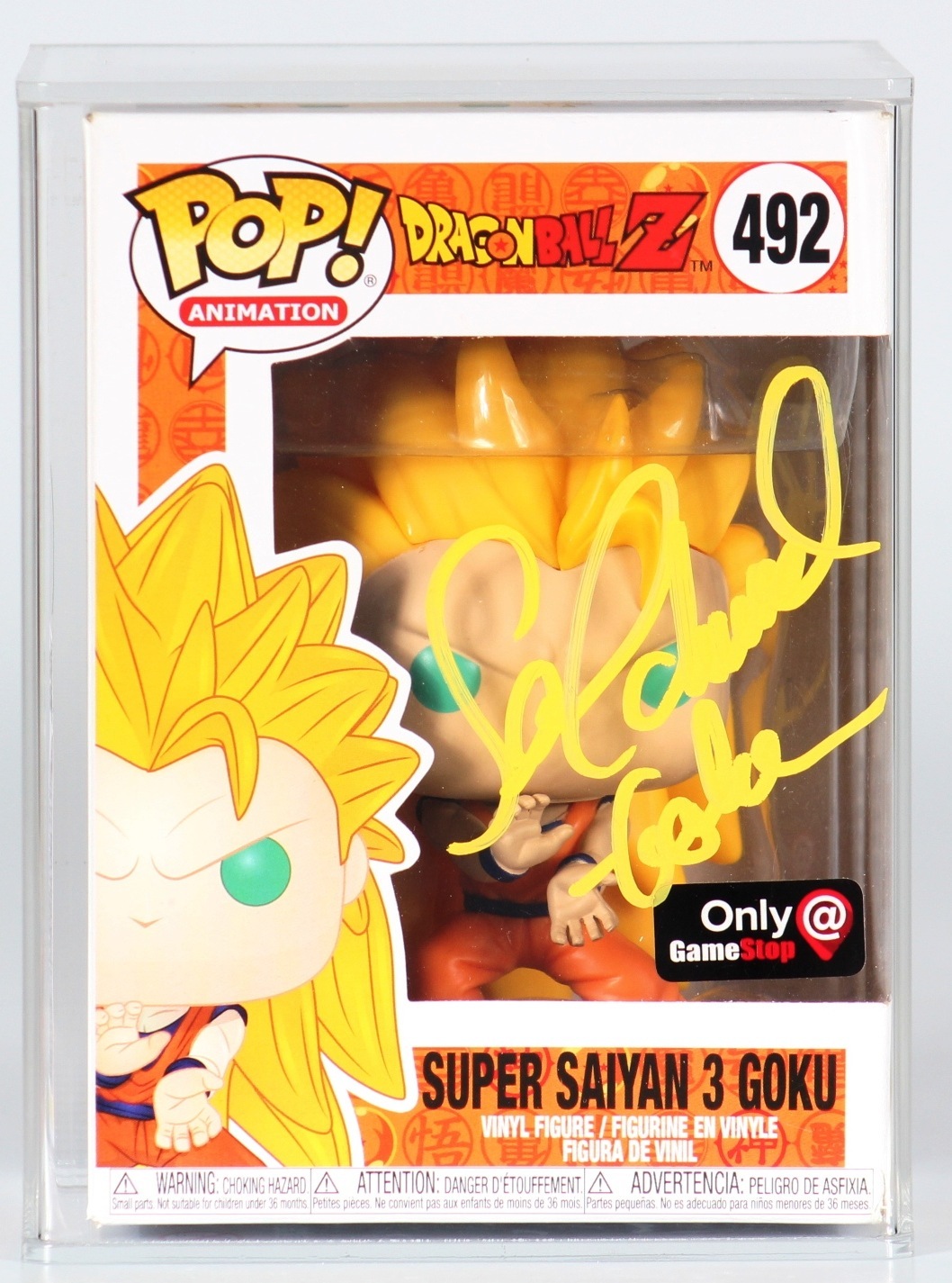 Boneco Funko Pop Dragon Ball Super Saiyan 3 Goku ATC 492 - Início