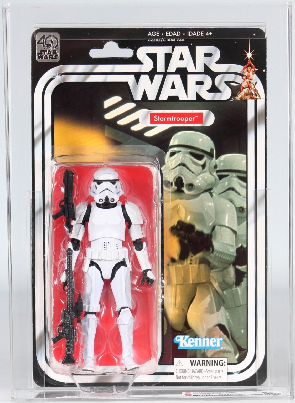 2017 Star Wars Black Series 6 Inch 40th Anniversary Carded Action Figure -  Stormtrooper