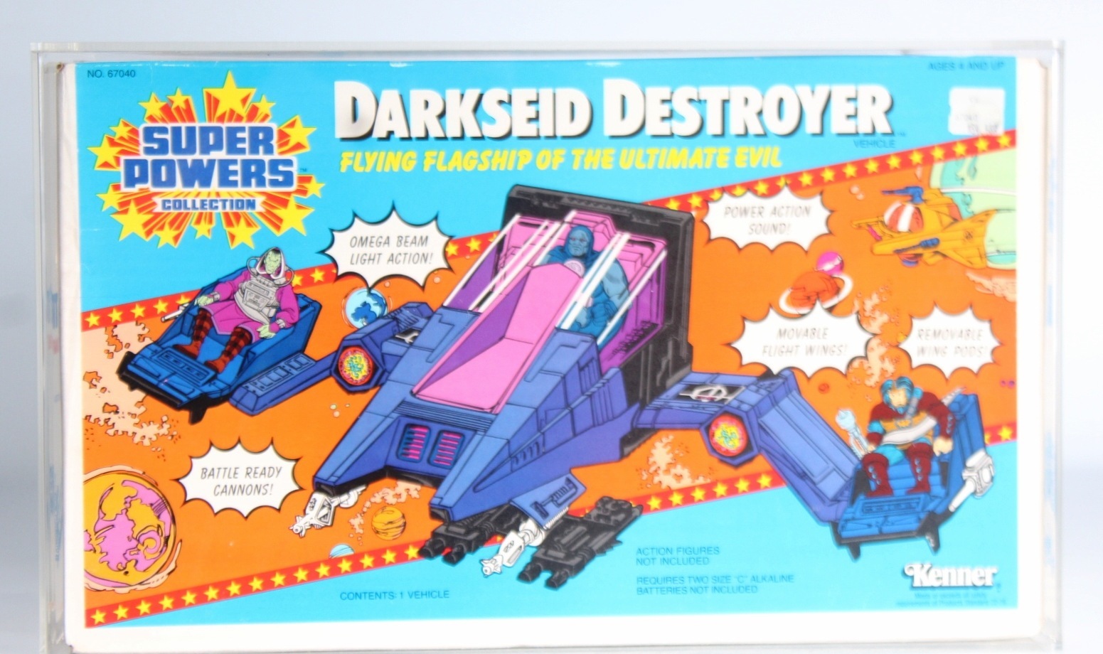 1985 Kenner Super Powers Boxed Vehicle - Darkseid Destroyer