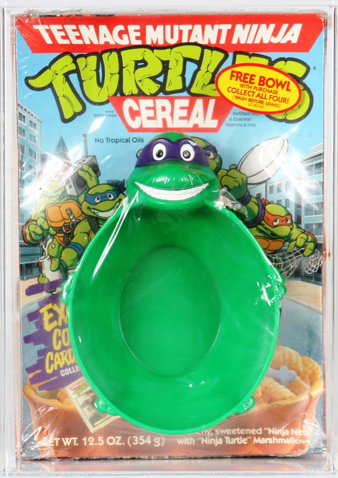 1990 Ralston Purina Teenage Mutant Ninja Turtles Boxed Cereal with ...