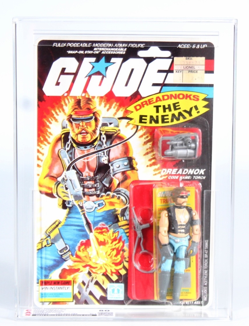 1985 Hasbro G.I. Joe Carded Action Figure - Torch