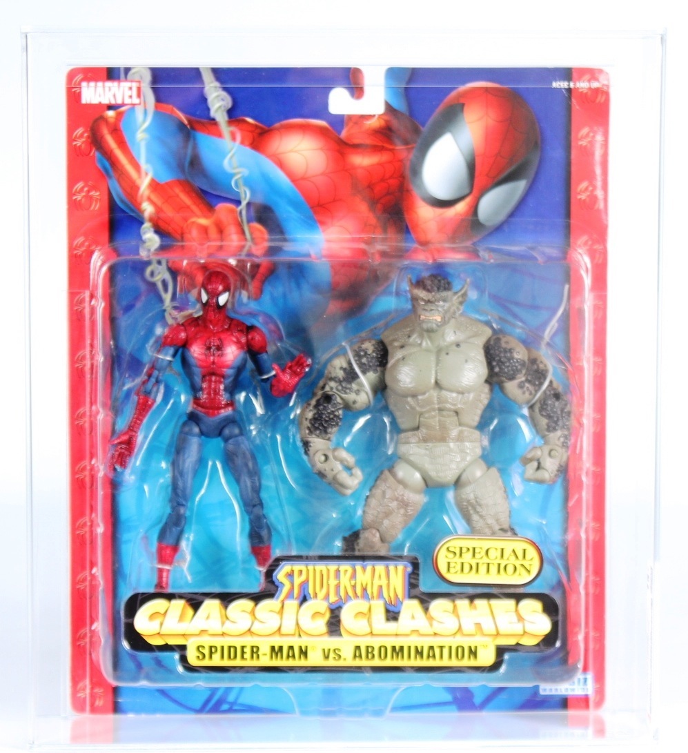2005 Toy Biz Spider-Man Classic Clashes Carded Action Figure 2-Pack - Spider-Man  vs. Abomination