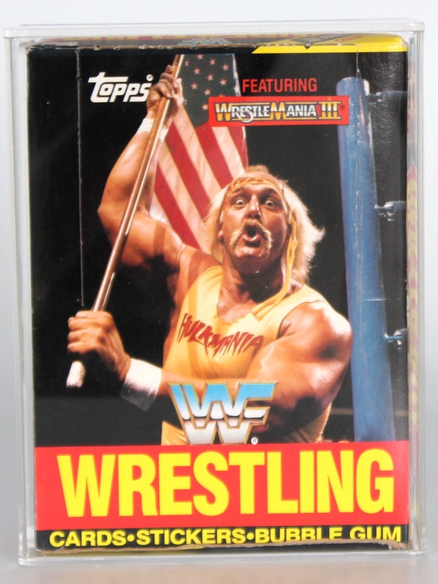1987 Topps WWF Wrestling Photo Cards 36CT. Retail Box