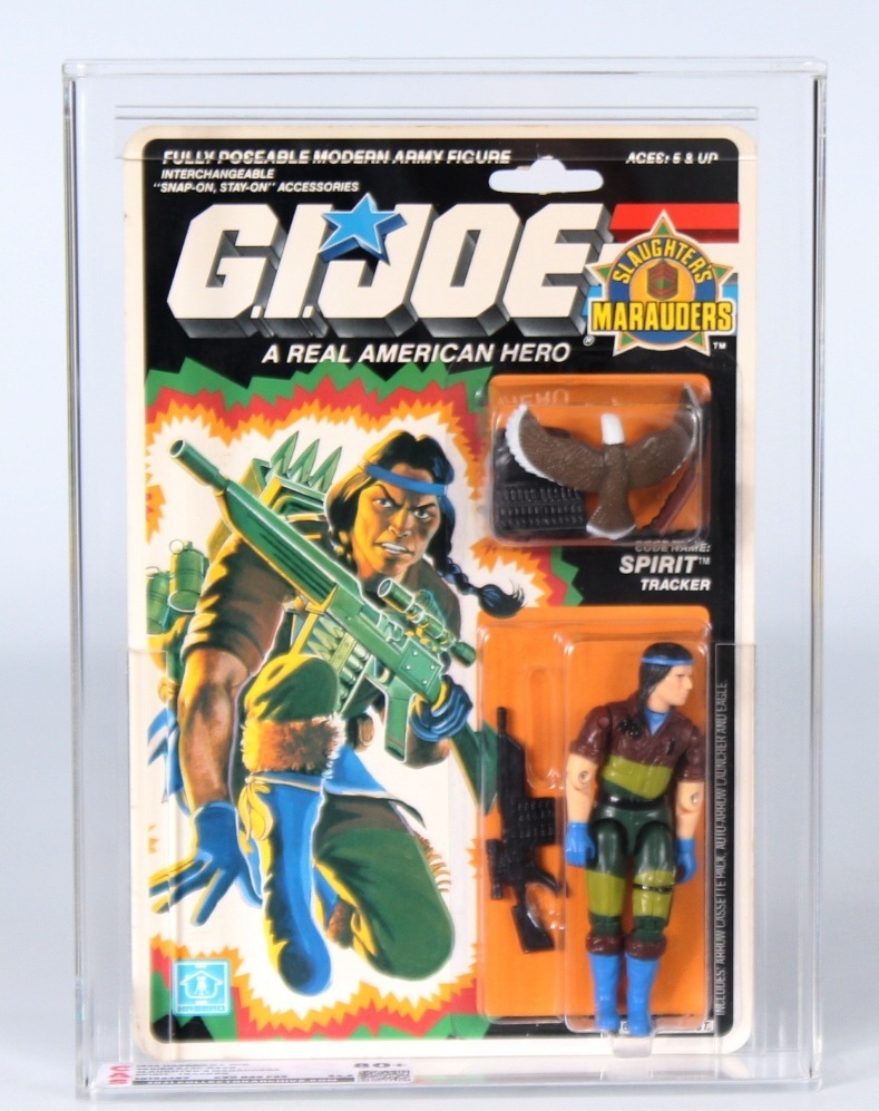 1989 Hasbro G.I. Joe Carded Action Figure - Spirit (Slaughter's Marauders)