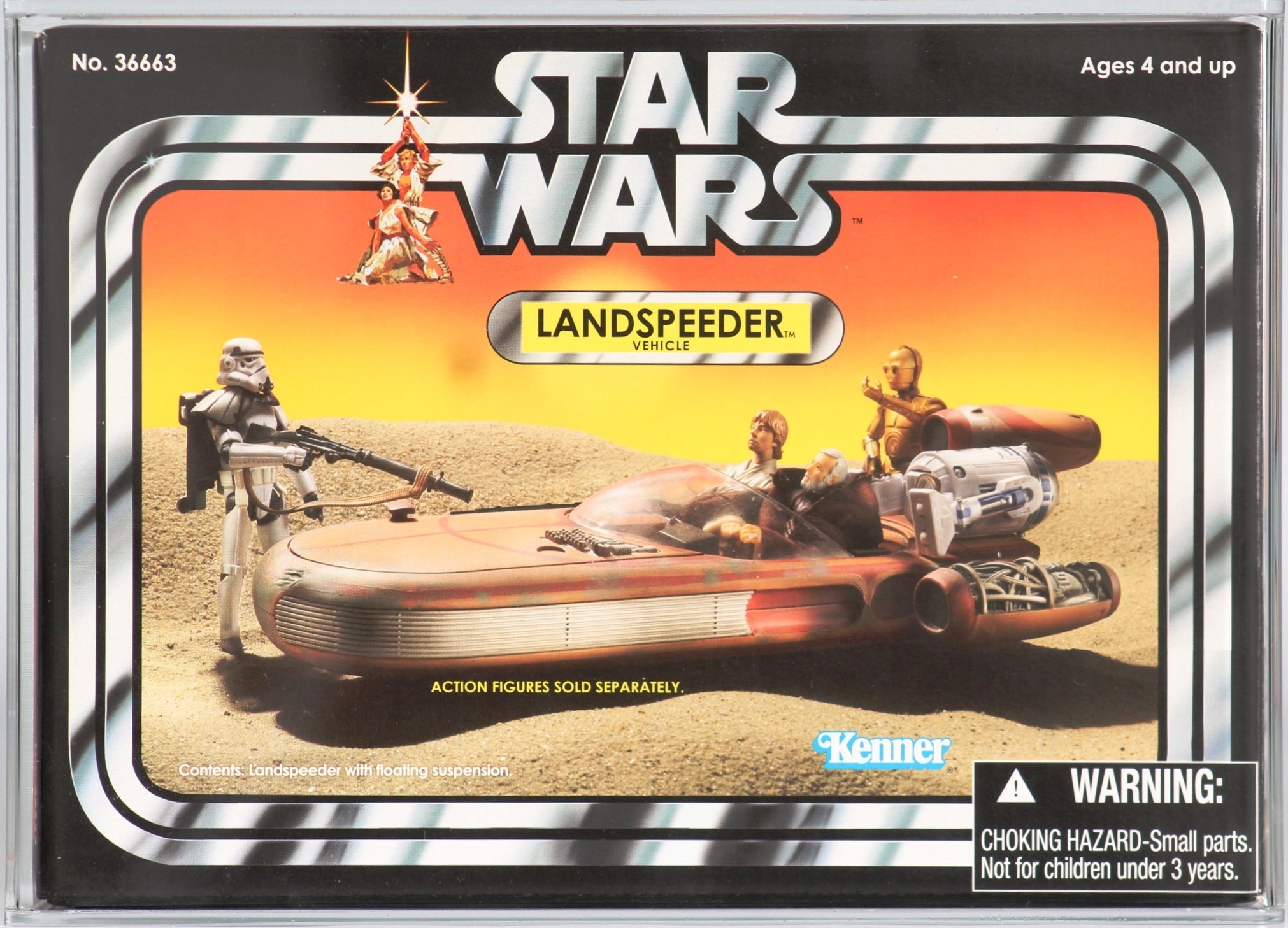 2011 Hasbro Star Wars Vintage Collection Boxed Vehicle - Landspeeder  (Target Exclusive)
