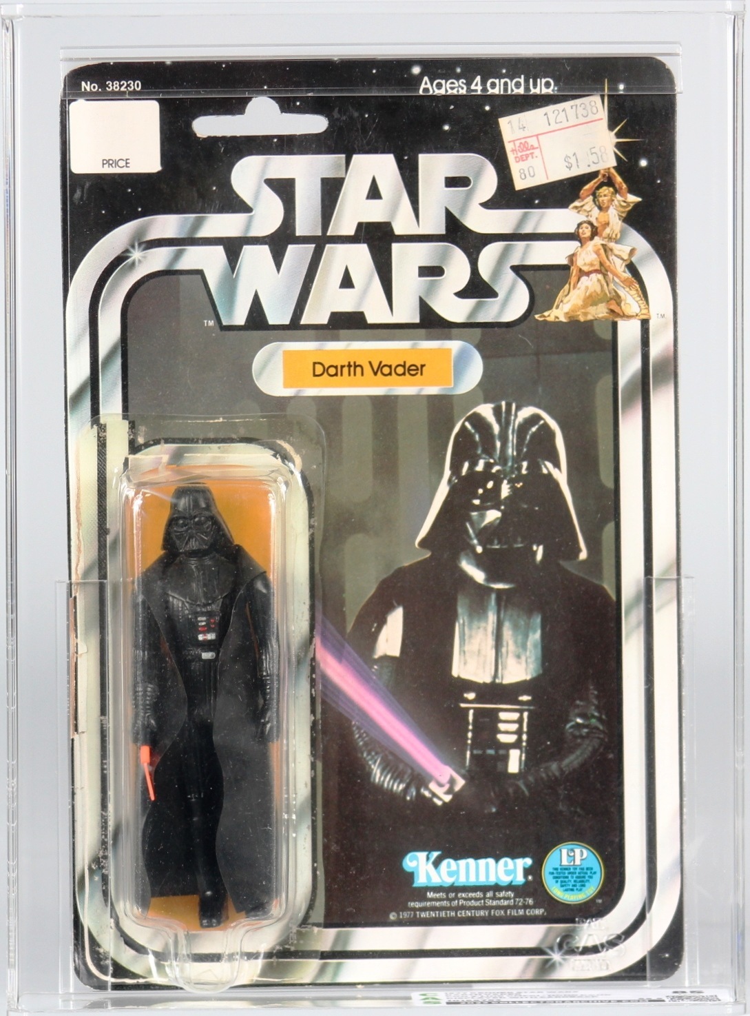 CUSTOM Star Wars Cardback & Loose Figure - Darth Vader