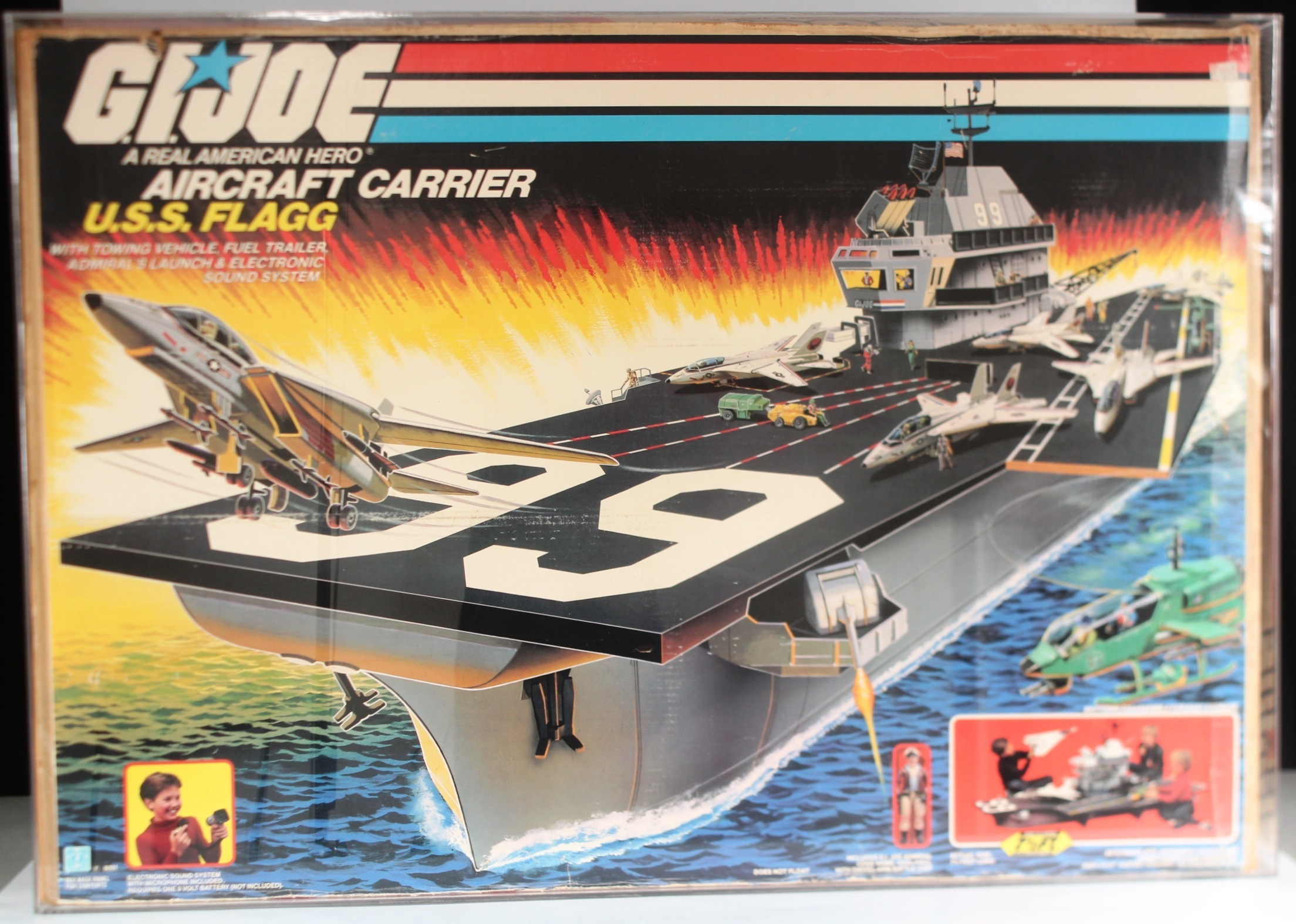 gi joe aircraft carrier new in box