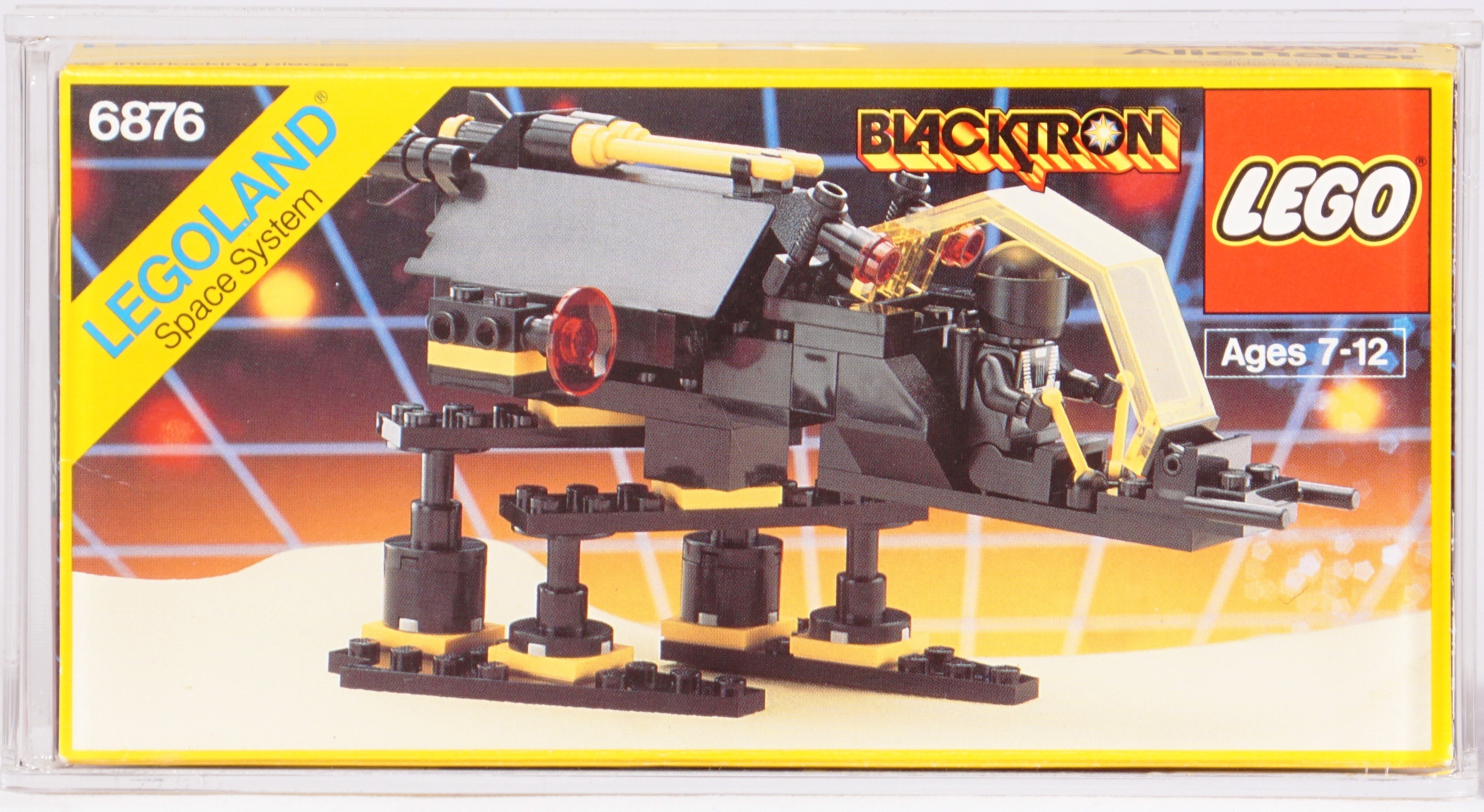 1988 LEGO Boxed System Blacktron Alienator #6876 (with Flat Flap)