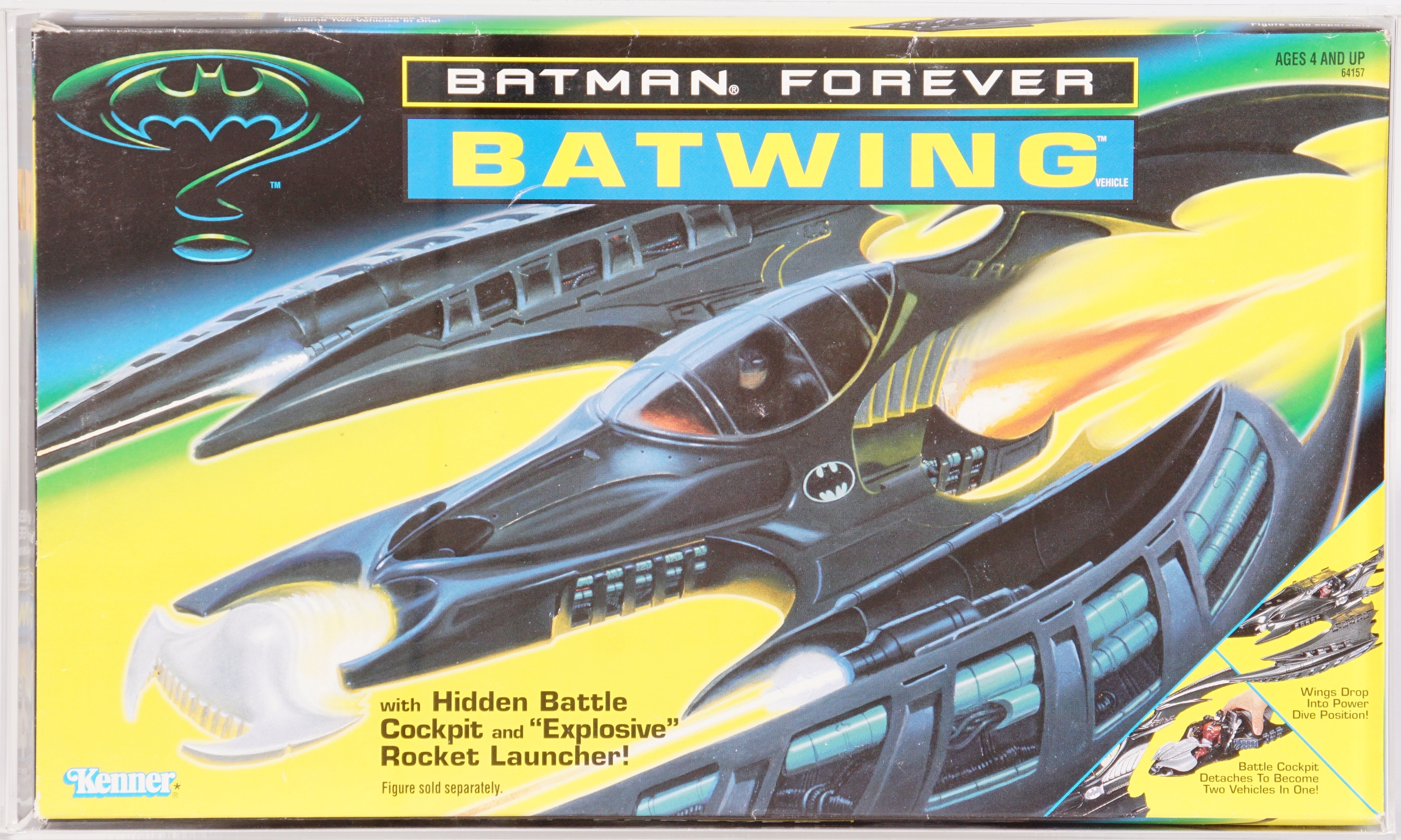1995 Kenner Batman Forever Boxed Vehicle - Batwing