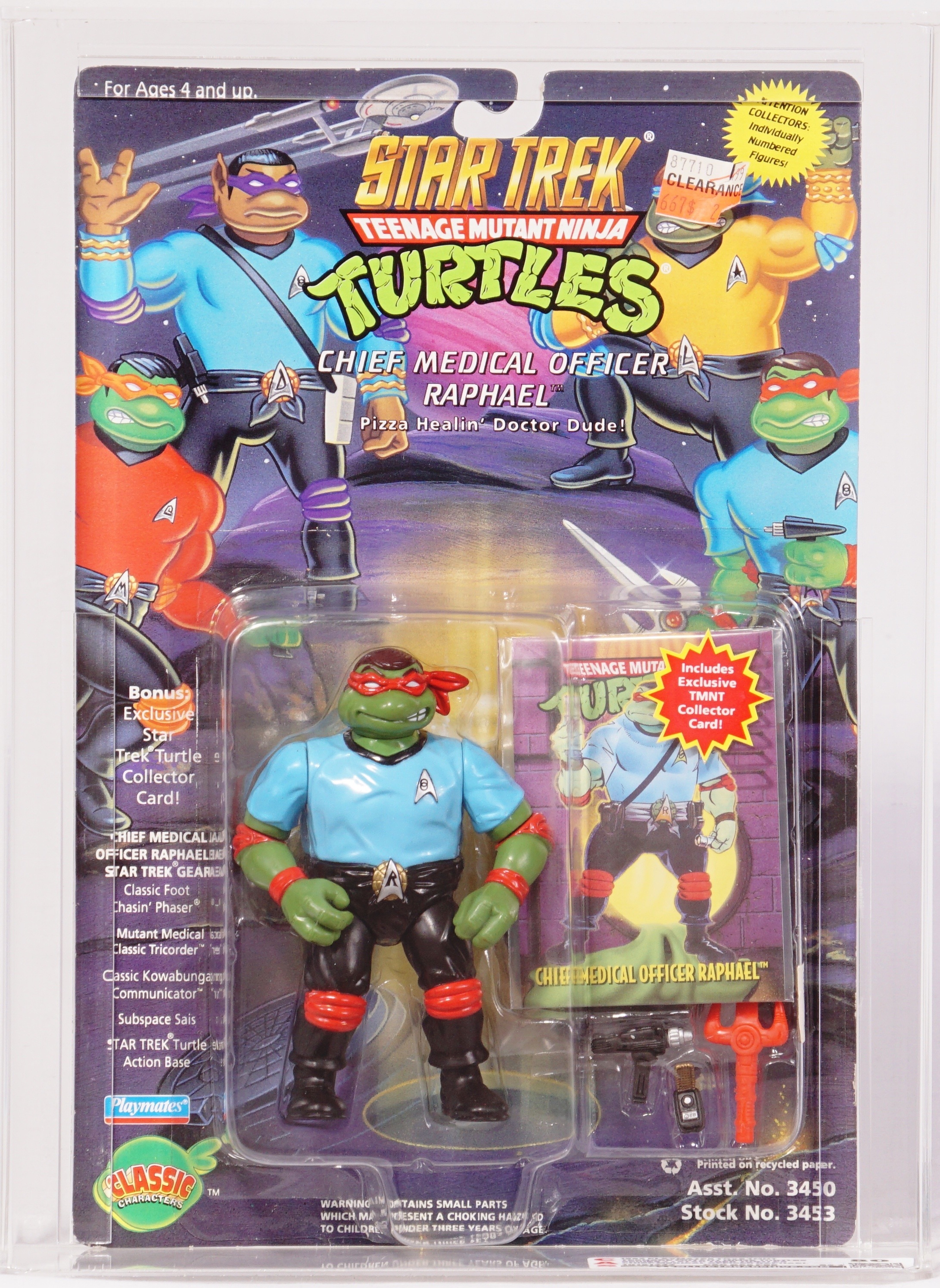 Tmnt star trek crossover hot sale figures