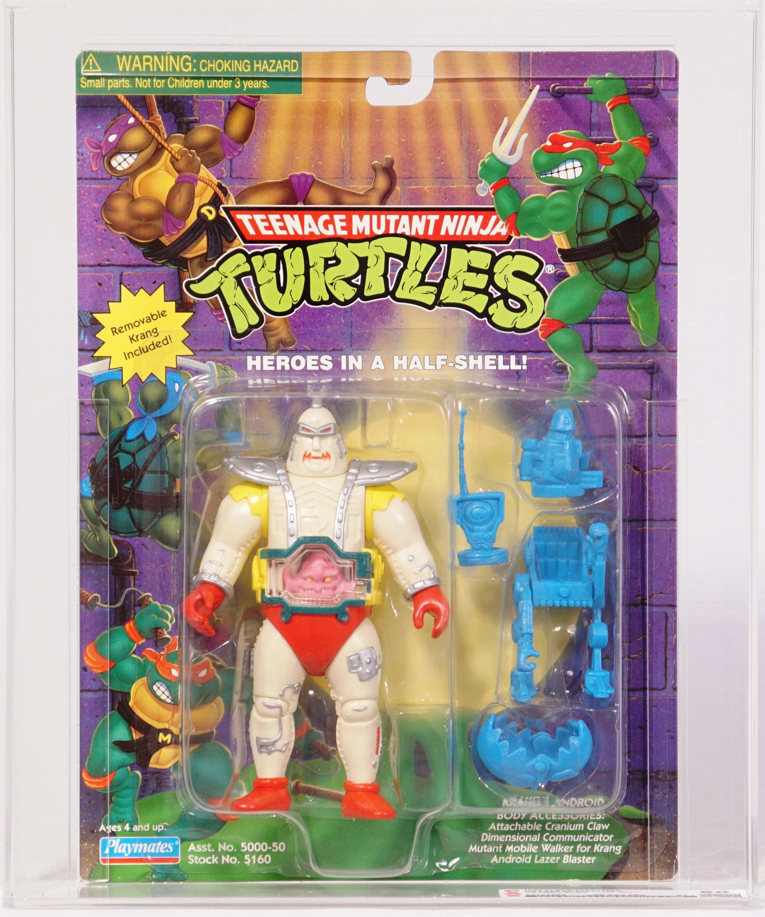 1998 Playmates Teenage Mutant Ninja Turtles Carded Action Figure ...