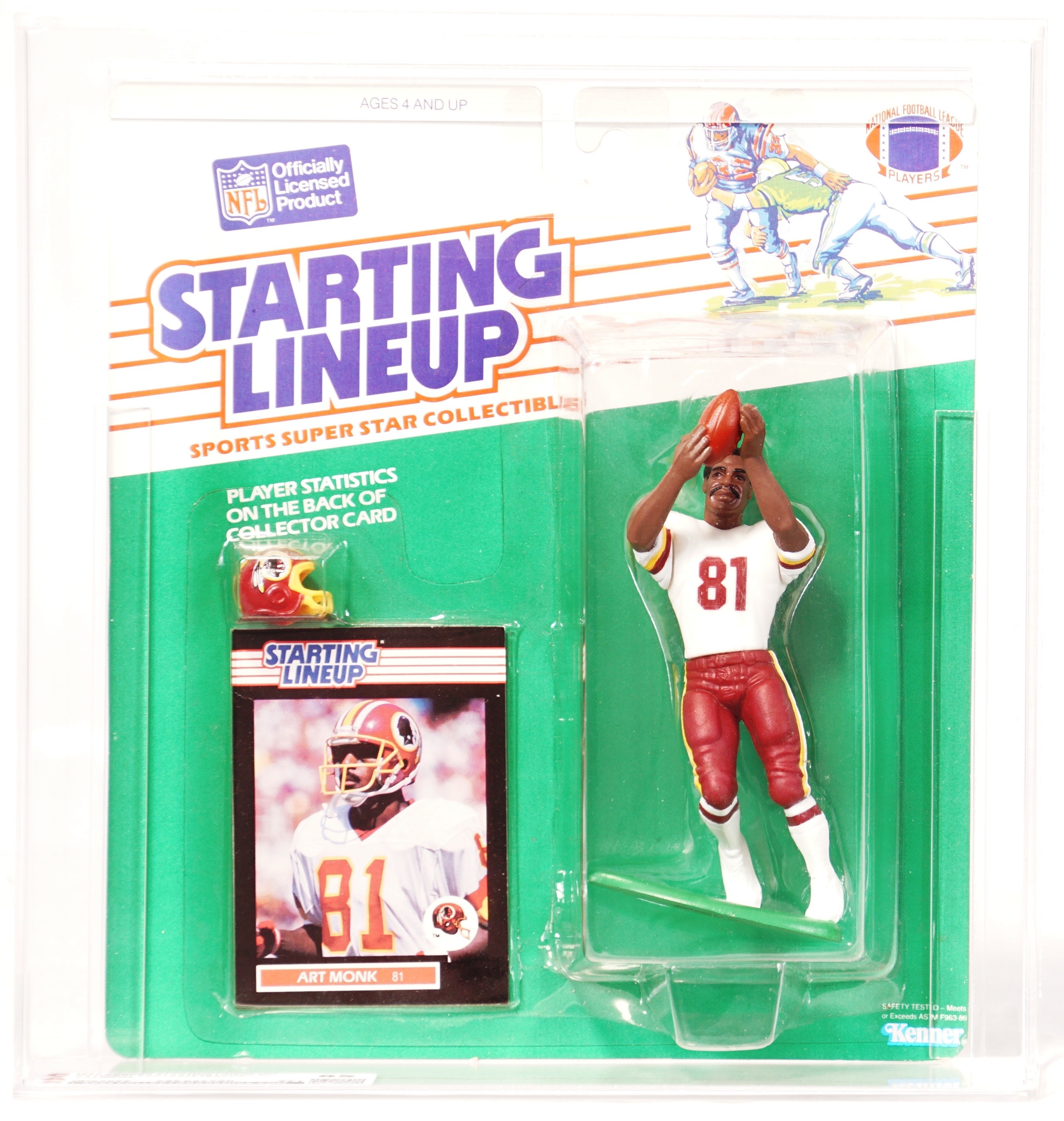 1988 Kenner Starting Lineup NFL Carded Sports Figure - Bernie Kosar