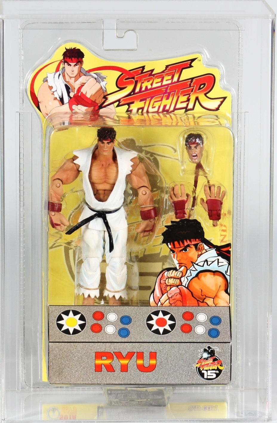 2004 Sota Toys Street Fighter 15th Carded Action Figure - Ryu