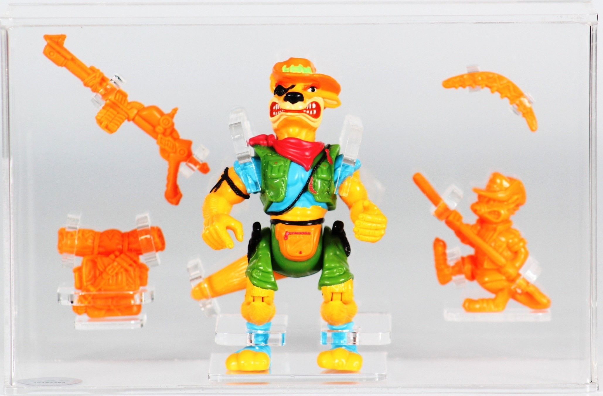 1991 Playmates Teenage Mutant Ninja Turtles Loose Action Figure - Walkabout