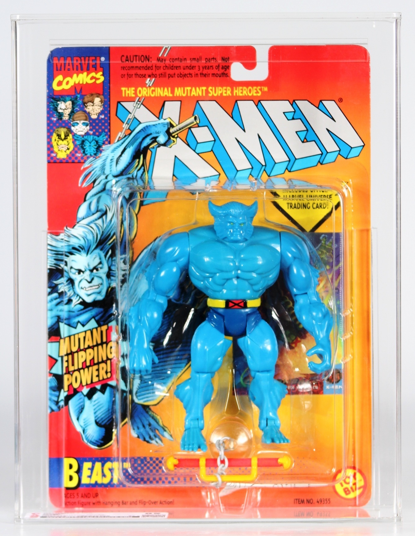 1994 Marvel Comics X-Men Carded Action Figure - Beast