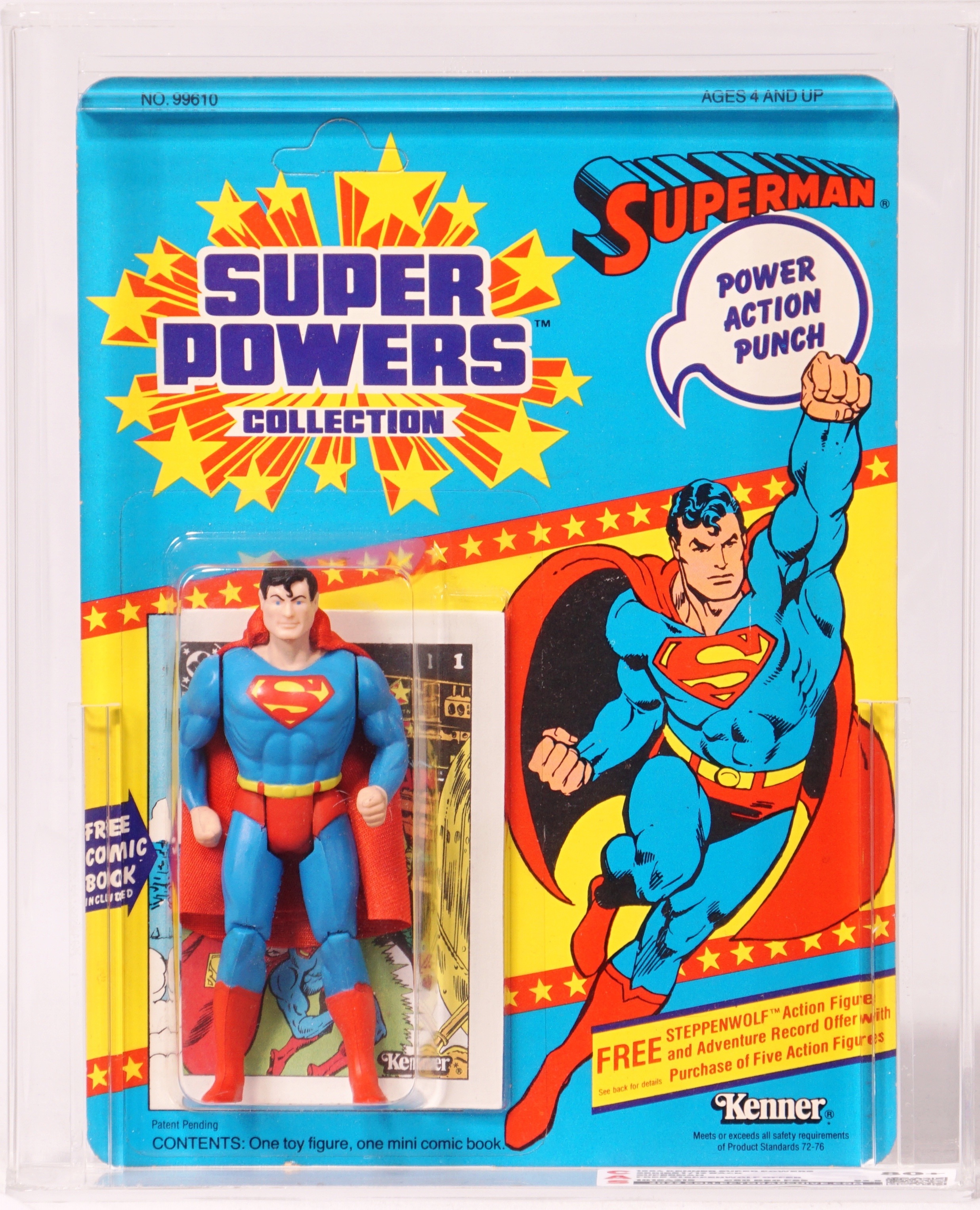 画像の物がすべてになりますkenner スーパーパワーズ　superman フィギュア