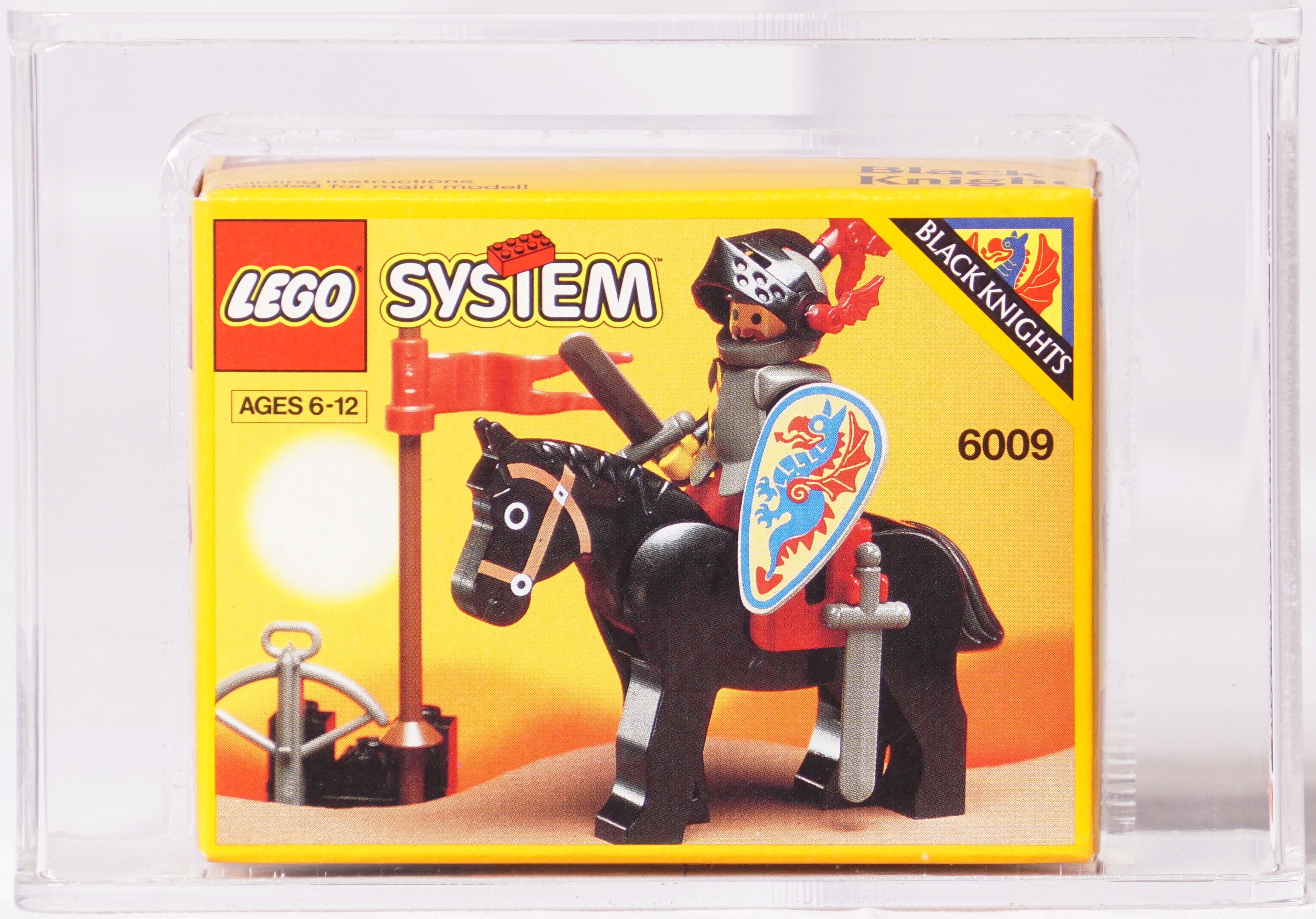 manuskript Født Nyttig 1995 LEGO Boxed Lego System - Black Knight #6009