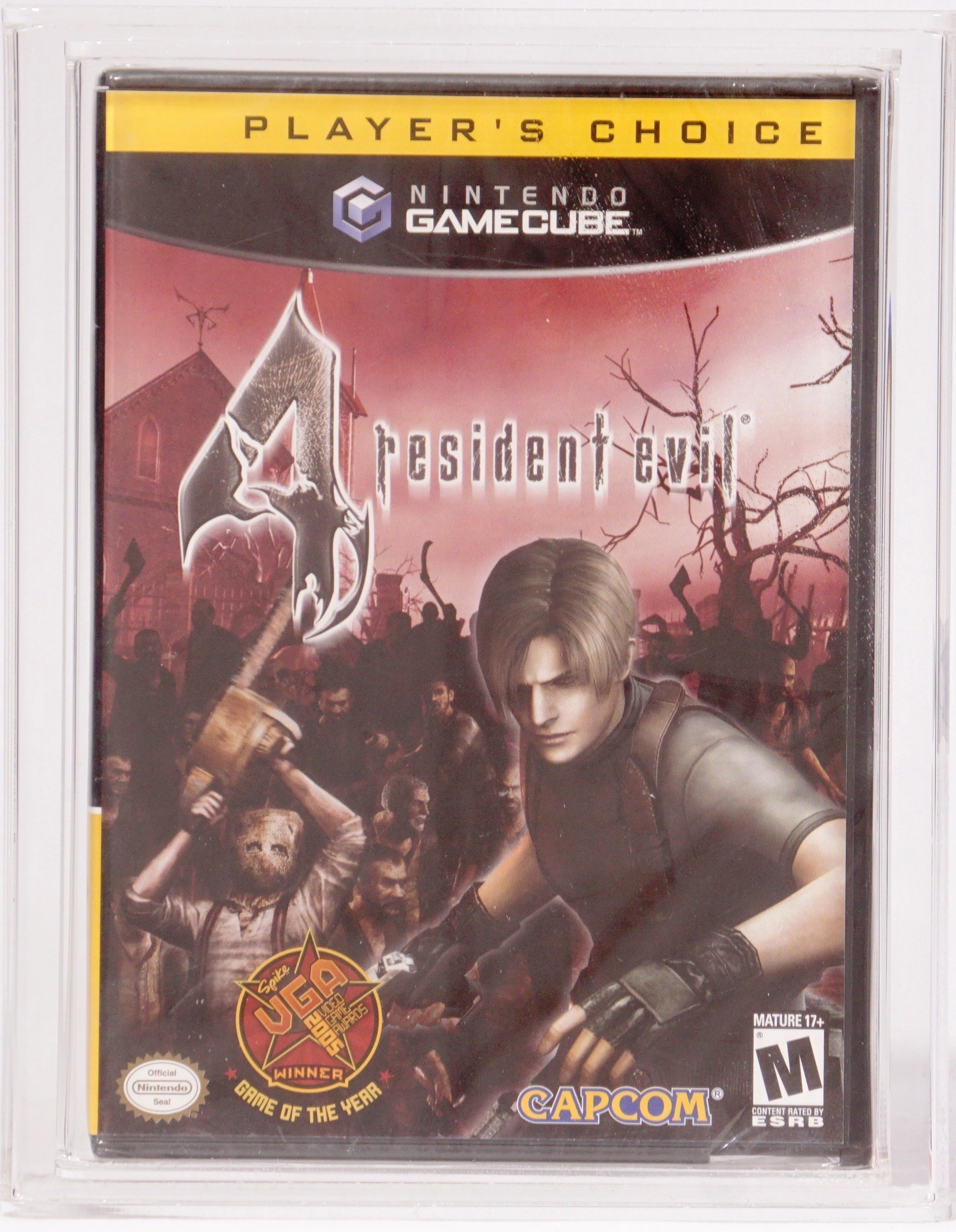 Resident Evil 4 Authentic Nintendo Gamecube Game 