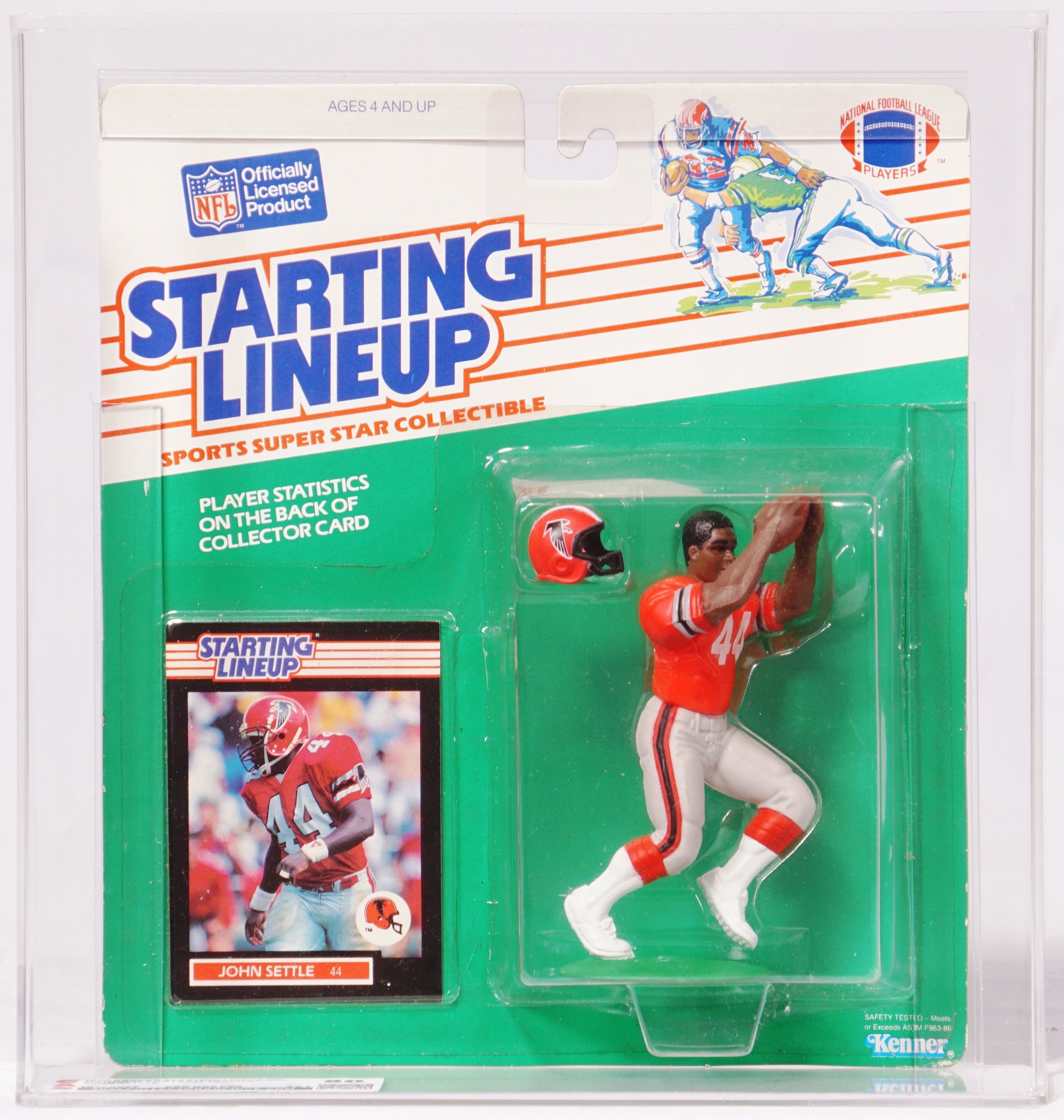 1989 Kenner Starting Lineup NFL Carded Sports Figure - Herschel Walker