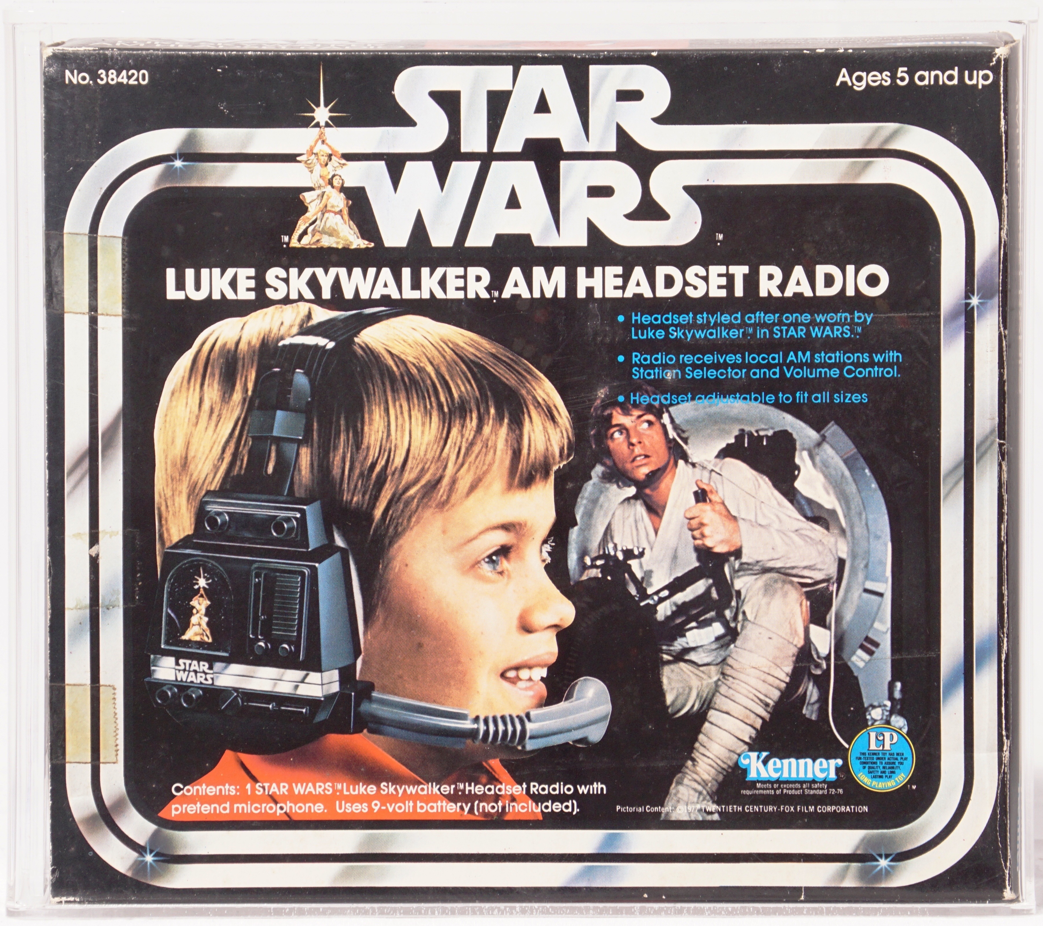 Star Wars Boxed Luke Headset Radio