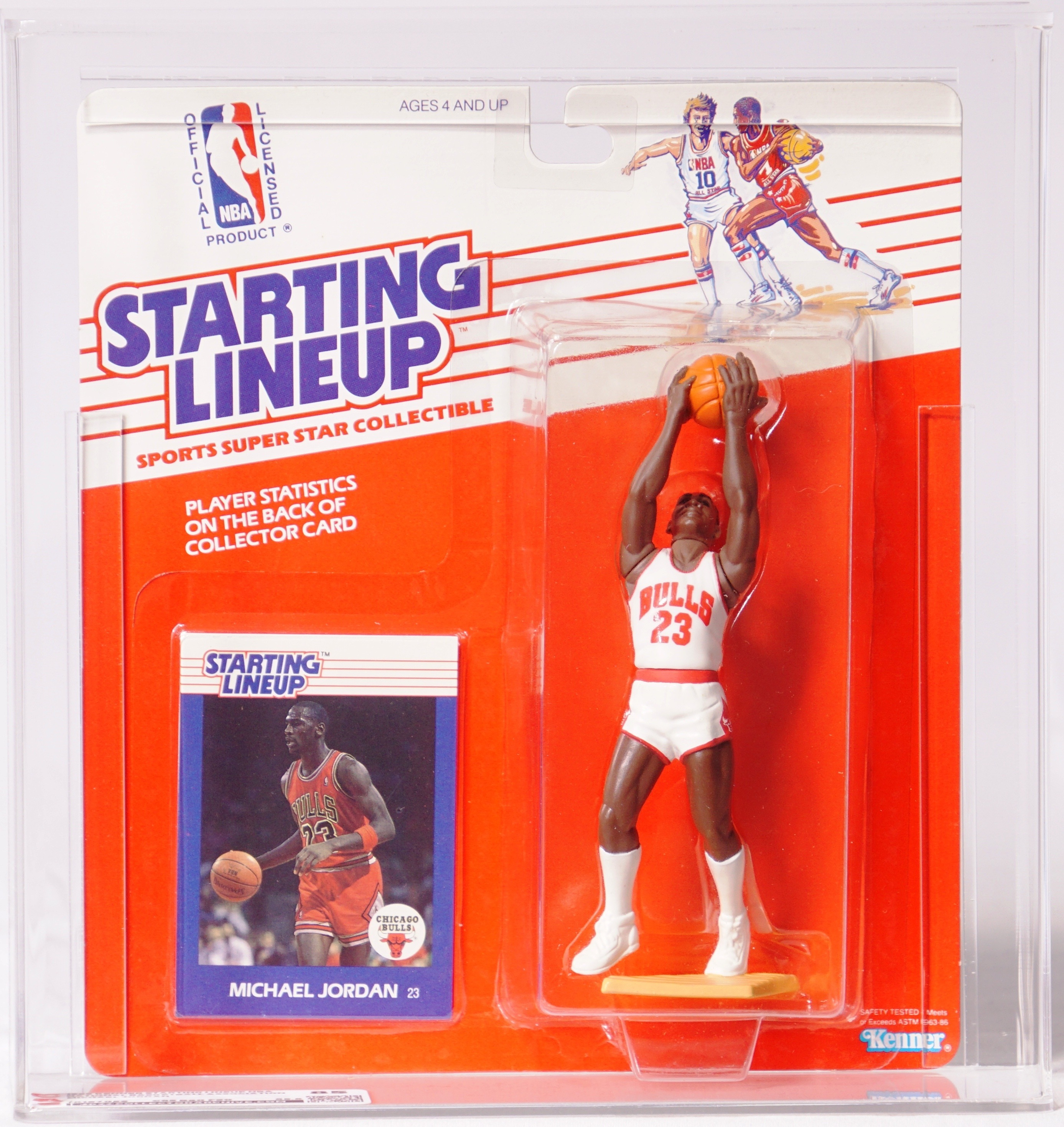 1988 Kenner Starting Lineup NBA Carded Sports Figure - Michael Jordan