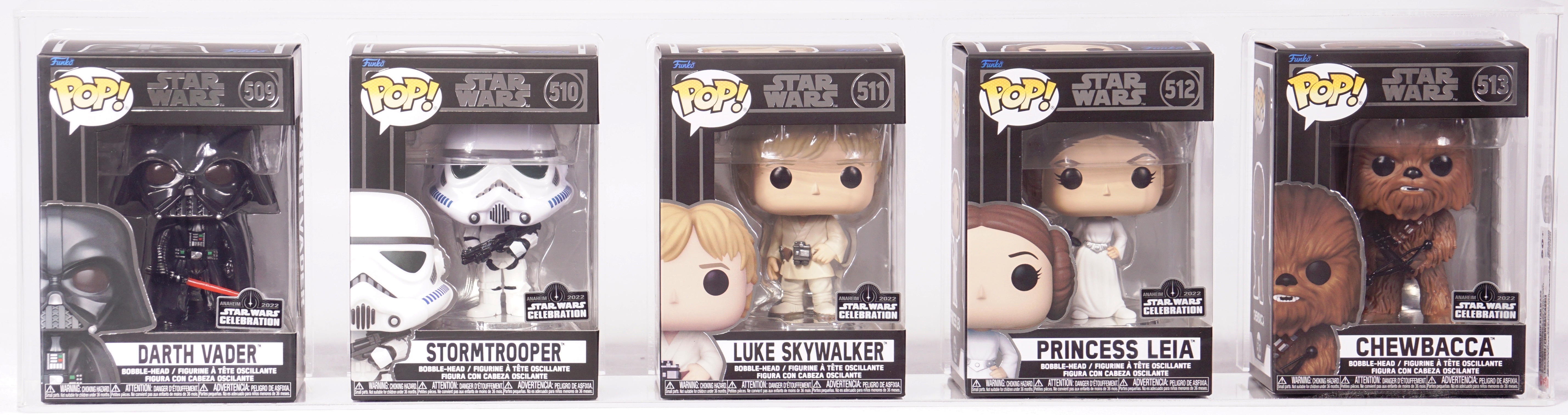 Funko Pop! Star Wars Darth Vader/Stormtrooper/Luke Skywalker