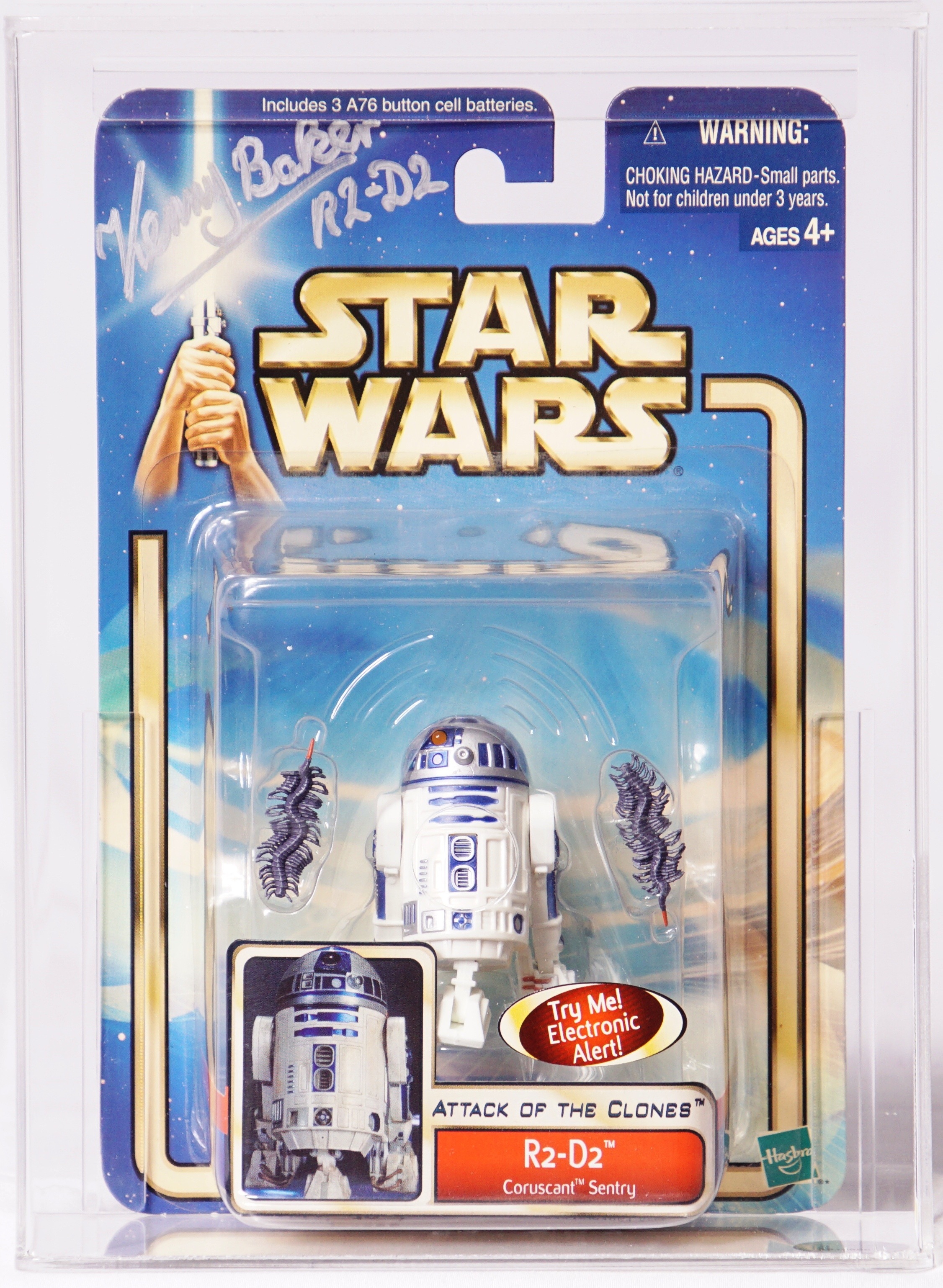 Star Wars Signed Kenny Baker R2D2 Star Wars Figure—NEW high quality