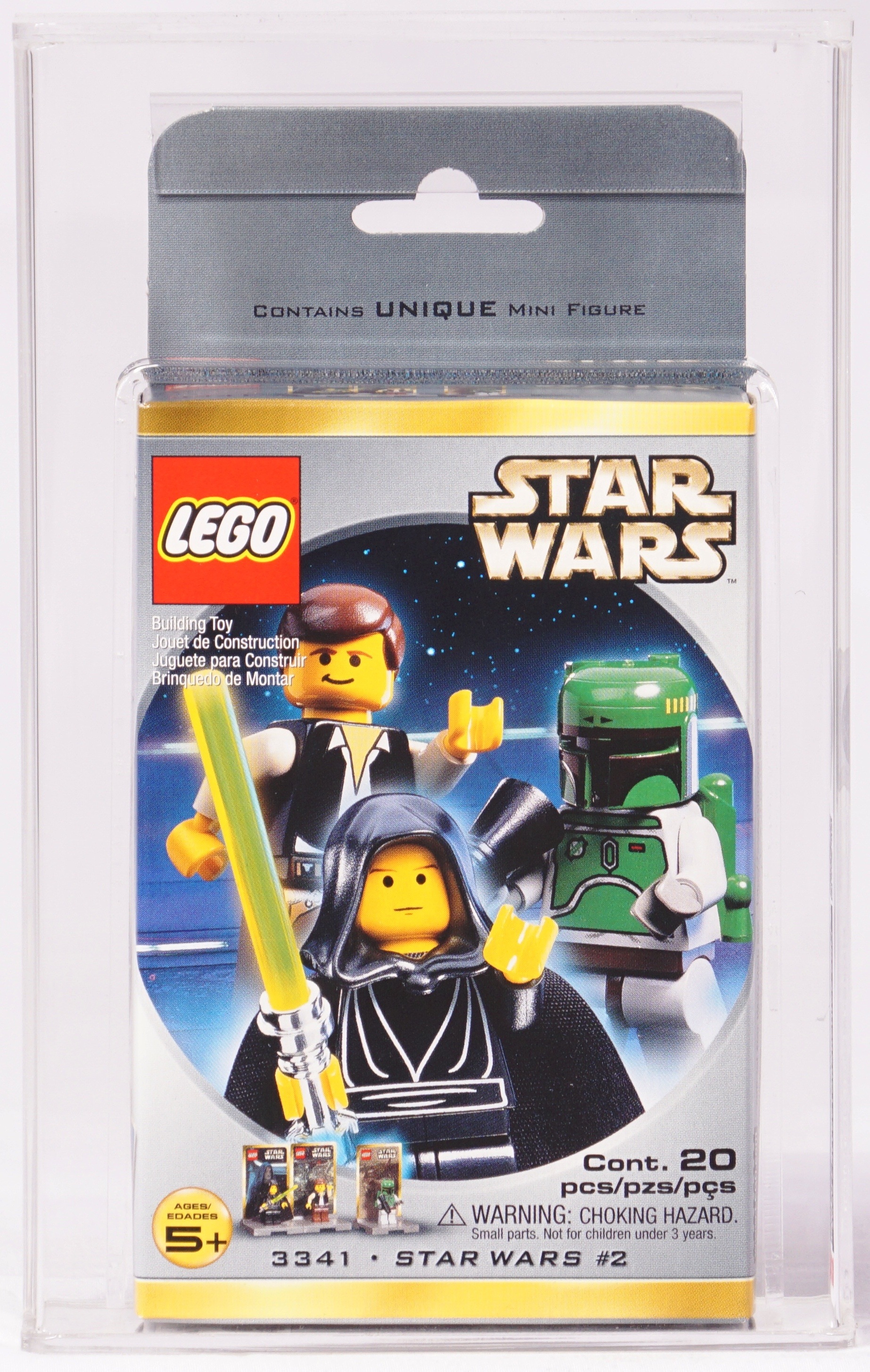 2000 Star Wars Boxed Minifigure Pack Star #2 (Luke/Han/Boba Fett)