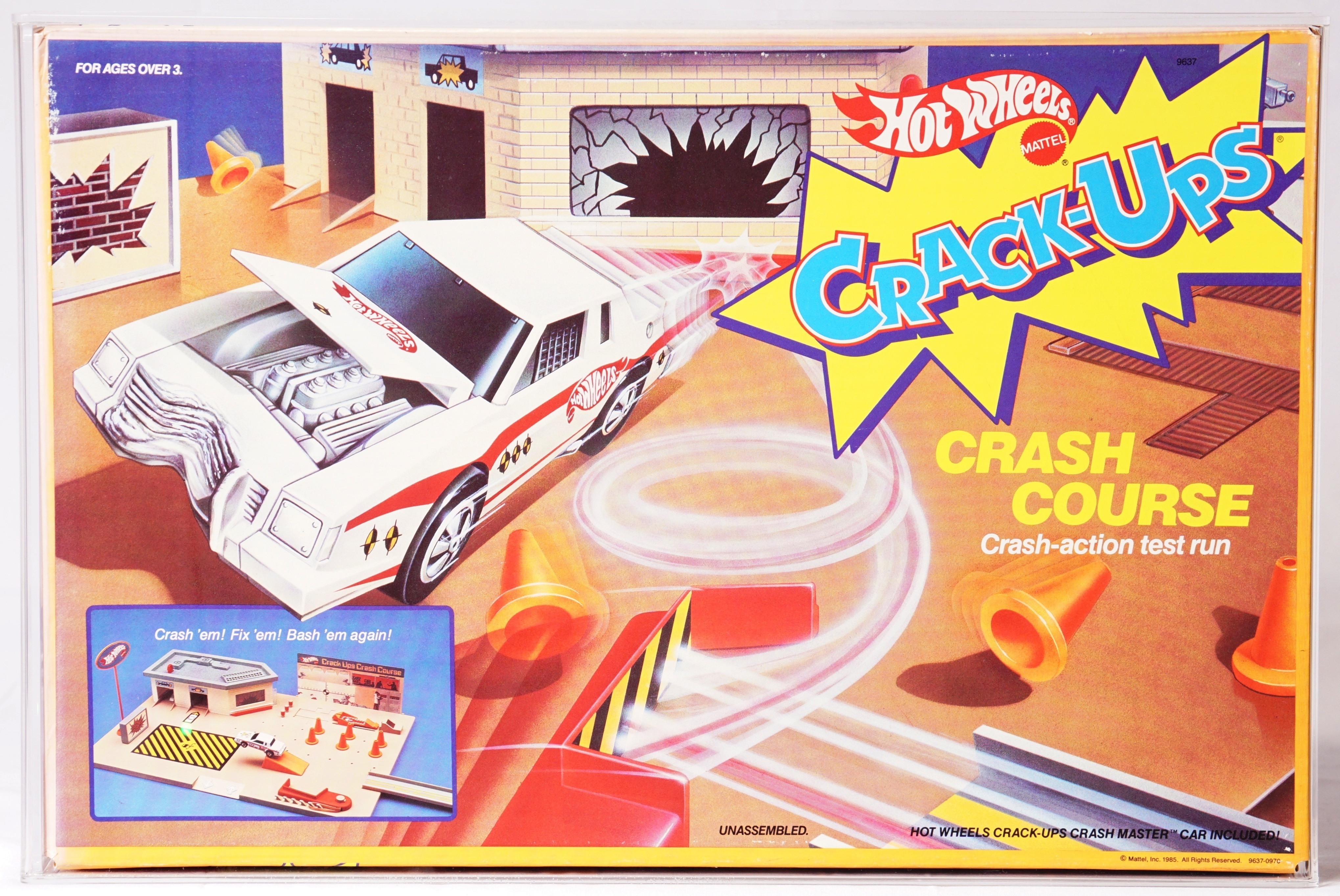 Hot Wheels Crack Ups. Crash em, fix em, bash em again! : r/80s